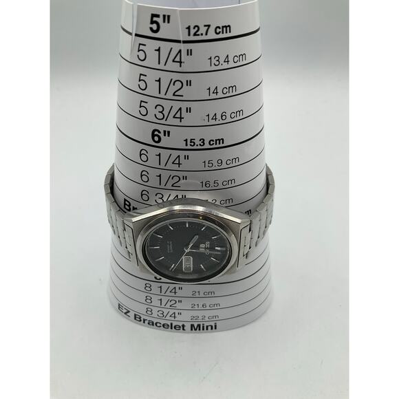 Seiko Automatic Movement Men's Watch, about 38mm-Silver - Picture 6 of 9